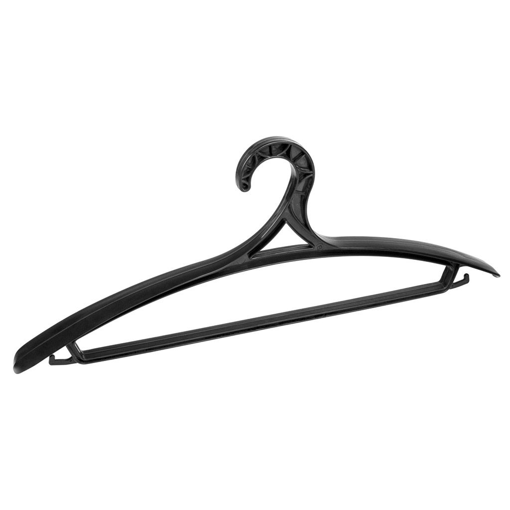 Вешалка-плечики р52-54, 46x33x19см, для верхней одежды, пластик (Россия) - Домашняя Мода фото 2