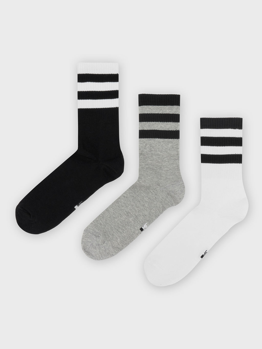 Цена за 5 пар! Носки женские высокие в наборе, 3 пары - Mark formelle фото 5