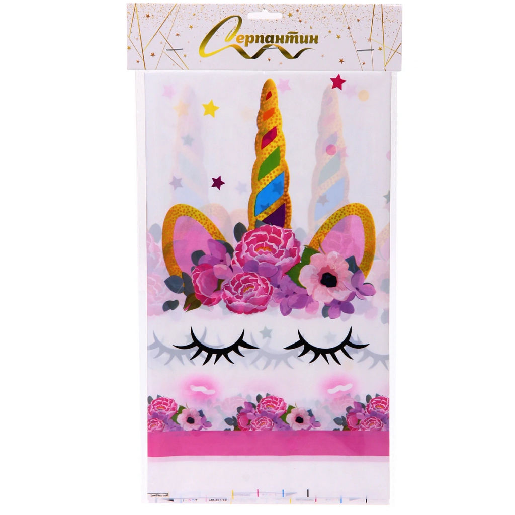 Скатерть "Мечтательница" 108*180 см, пвх, Белый