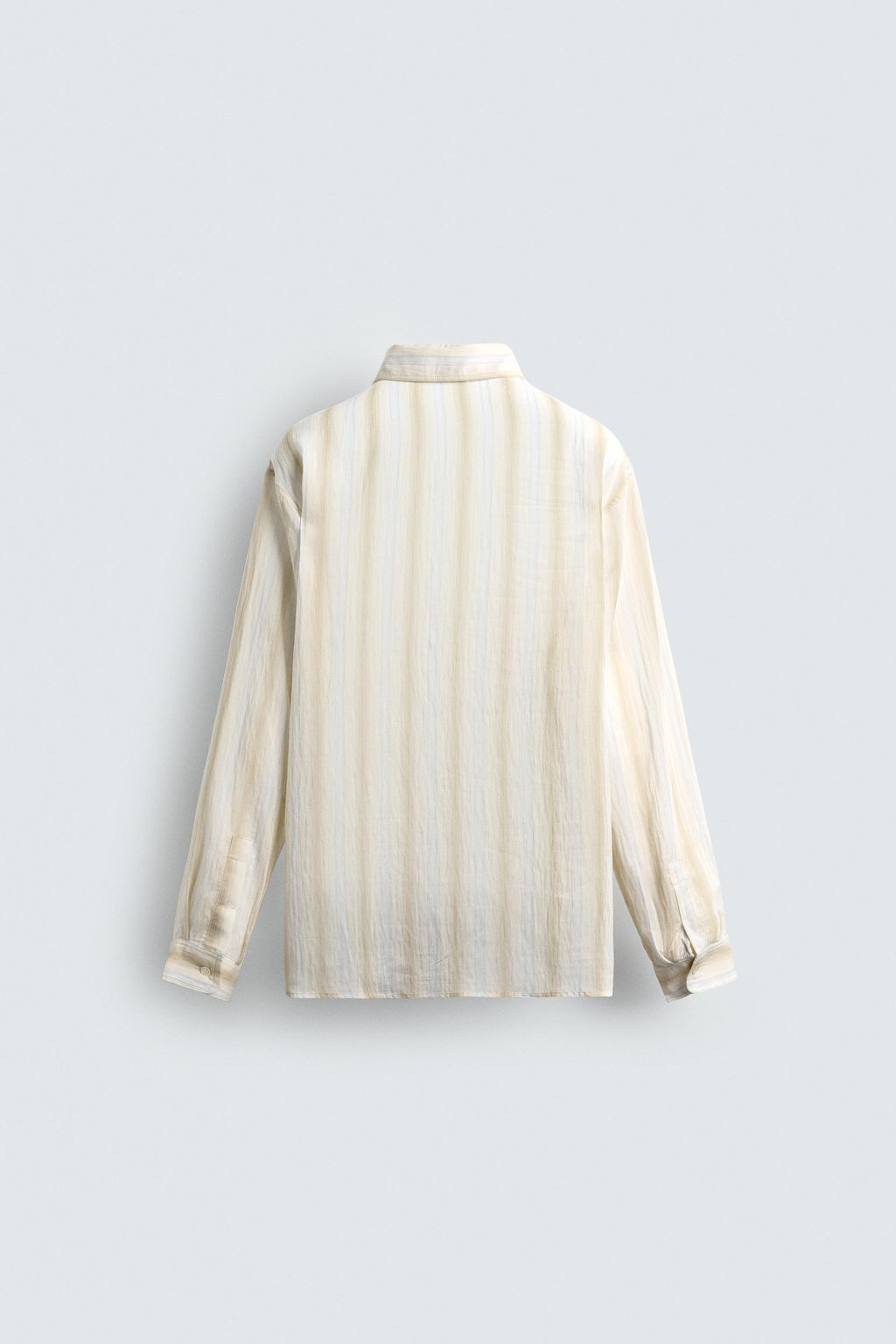 STRIPED FLOWING SHIRT - Zara фото 9