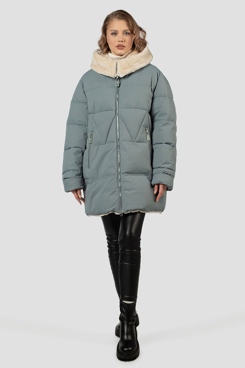 05-2251 Куртка женская зимняя (биопух 250) - El podio фото 2