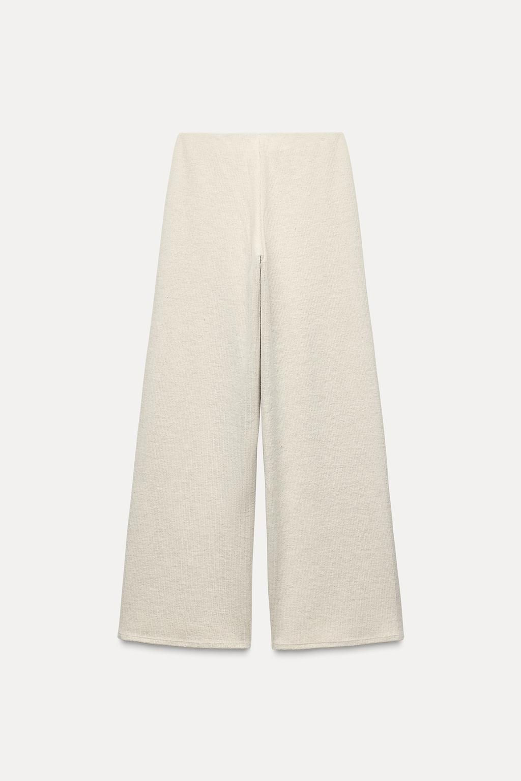 SOFT WIDE-LEG TROUSERS - Zara фото 9