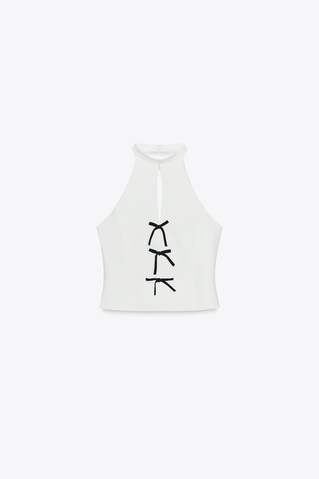 HALTER TOP WITH TIES - Zara фото 7