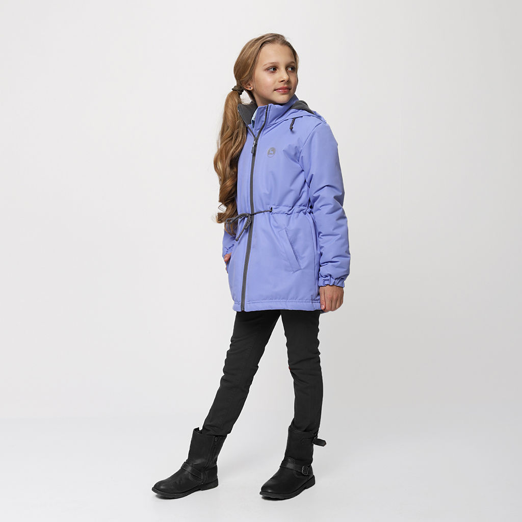 RODOS Куртка для девочки мембрана демисезон М-198 Ультрамарин  фото 31