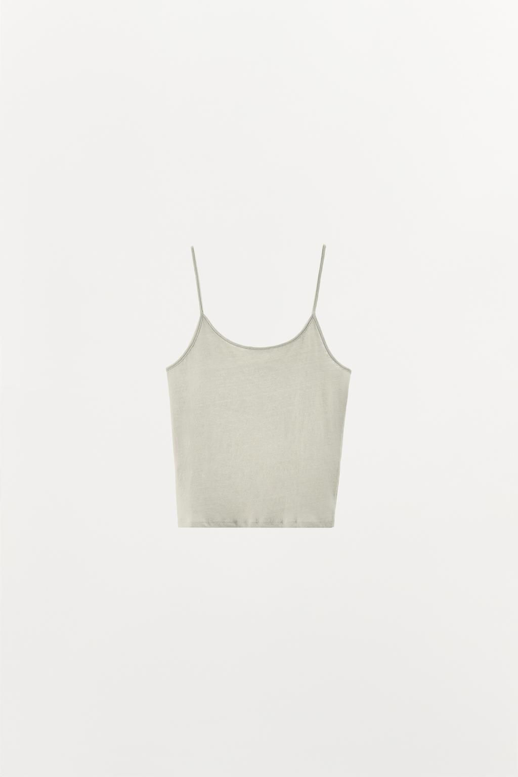 LINEN VEST TOP - Zara фото 14