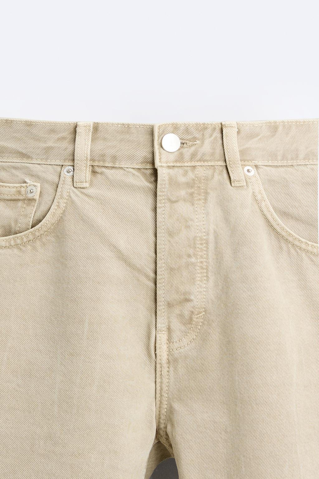 SLIM FIT CROPPED JEANS - Zara фото 26