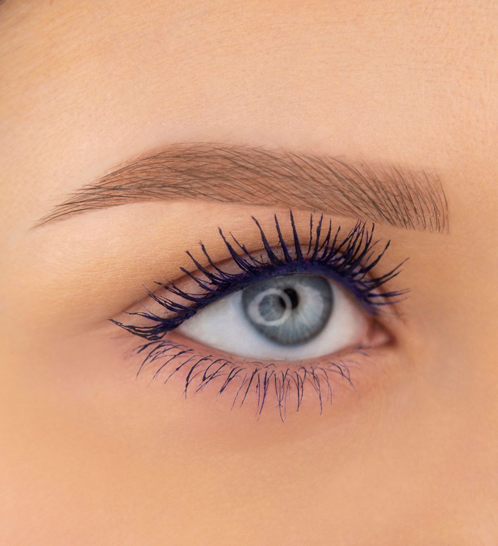 LuxVisage Тушь Perfect Color ВЕЕР ПЫШНЫХ РЕСНИЦ синяя 9г