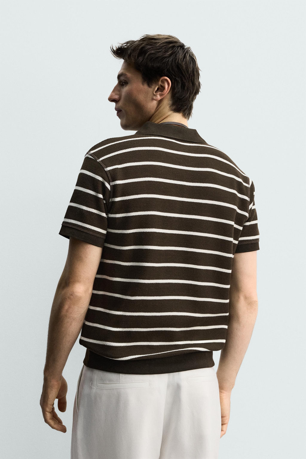 POLO PIQU? REGULAR FIT / rayas - Zara фото 3