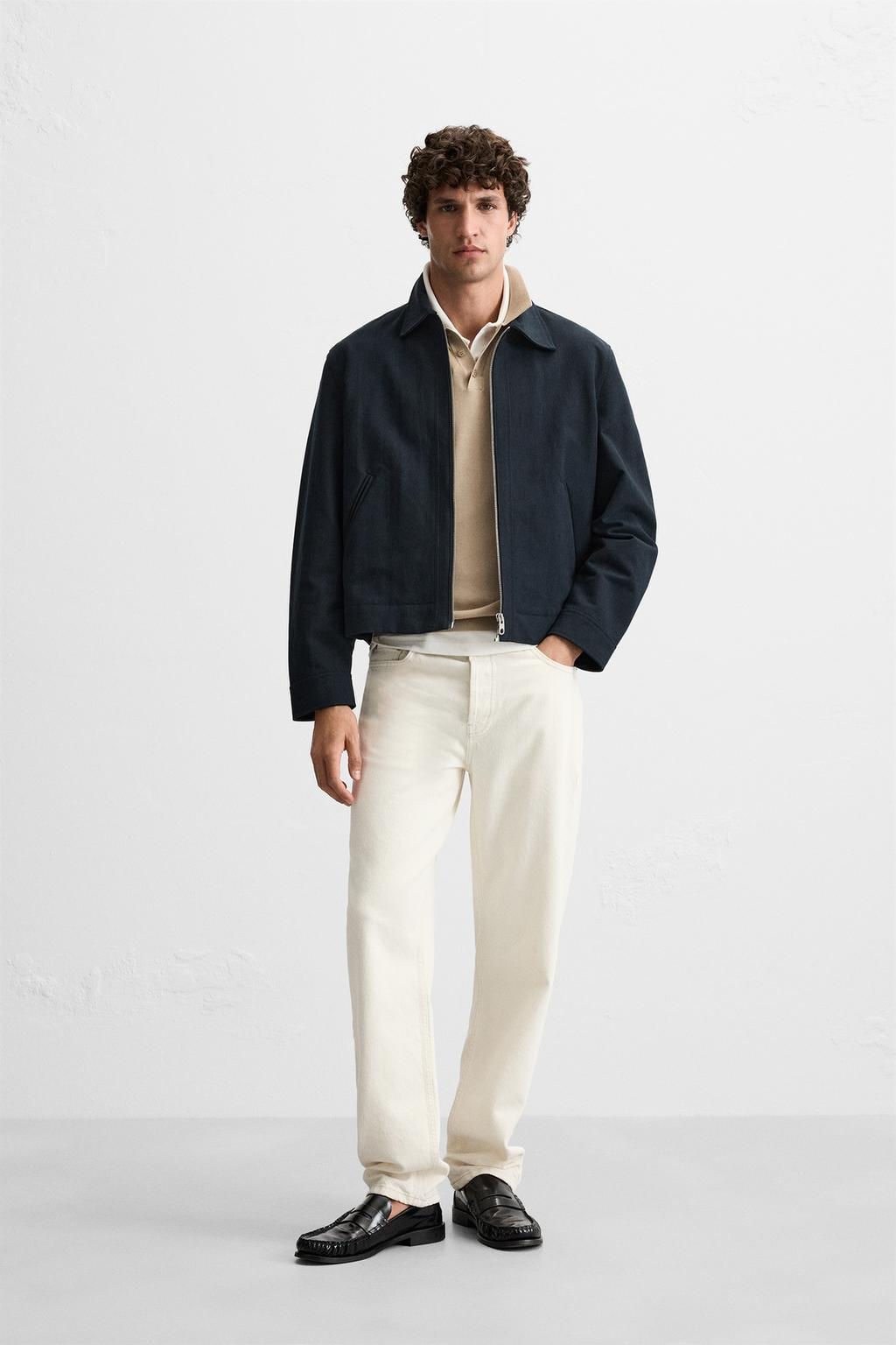 CROPPED ZIP-UP JACKET