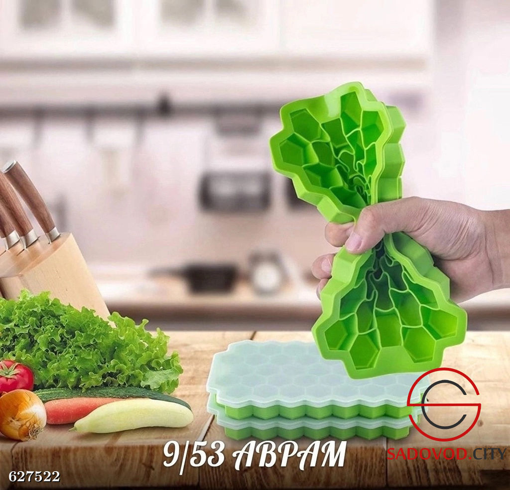 Форма для льда с сотовой структурой