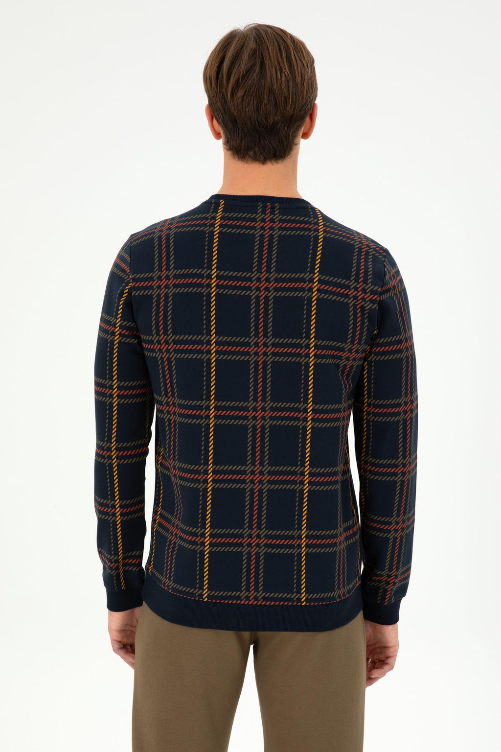 Мужской темно-синий свитшот - U.s. polo assn фото 5