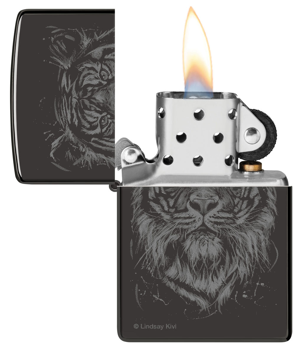 Зажигалка ZIPPO Большая кошка | Big Cat 48935  фото 3