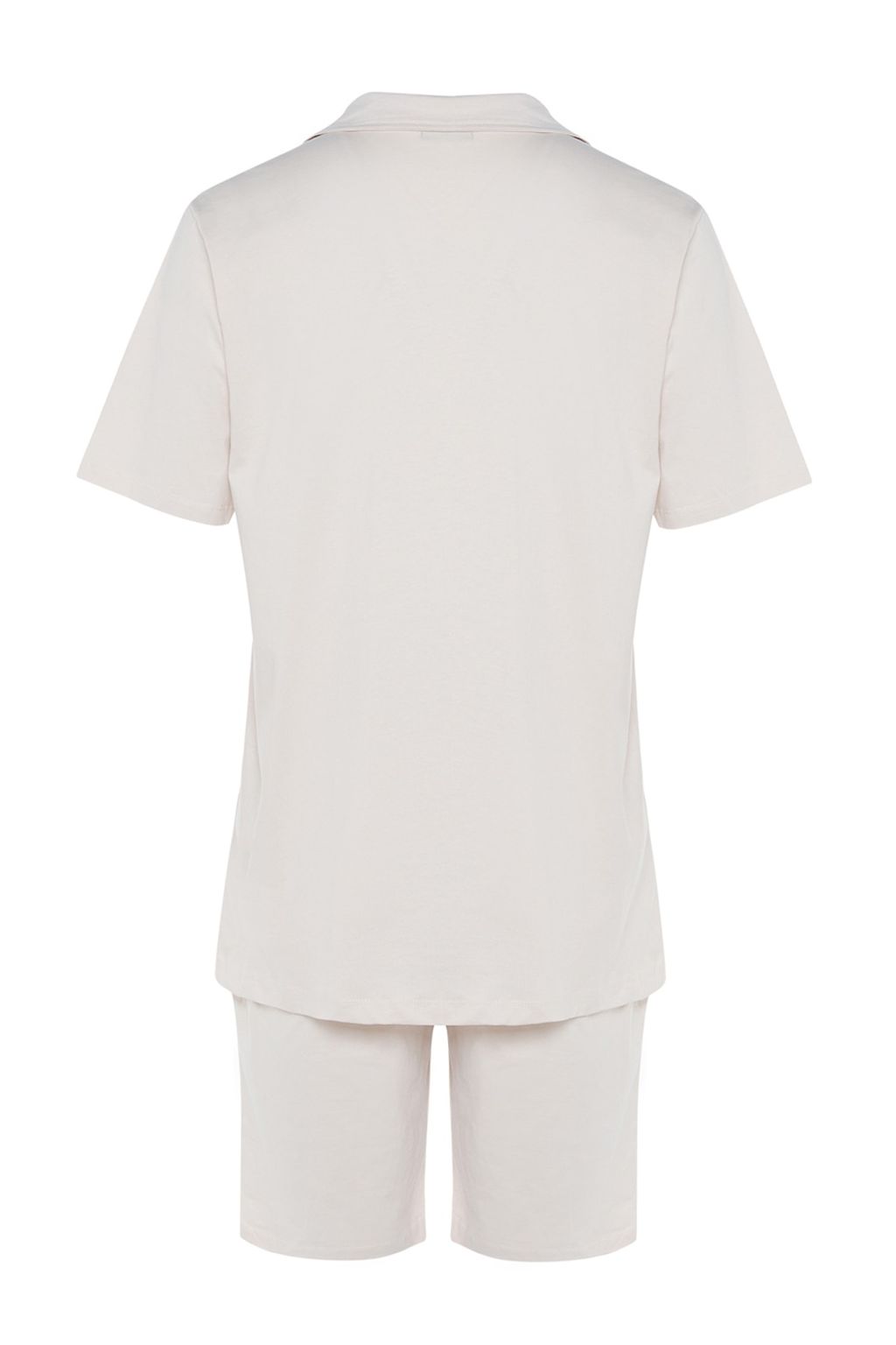 TRENDYOL MAN Lacivert Unisex Regular Fit Apas Yaka Sortlu Pijama Tak?m? TMNSS23PT00007 - Trendyolmilla фото 9