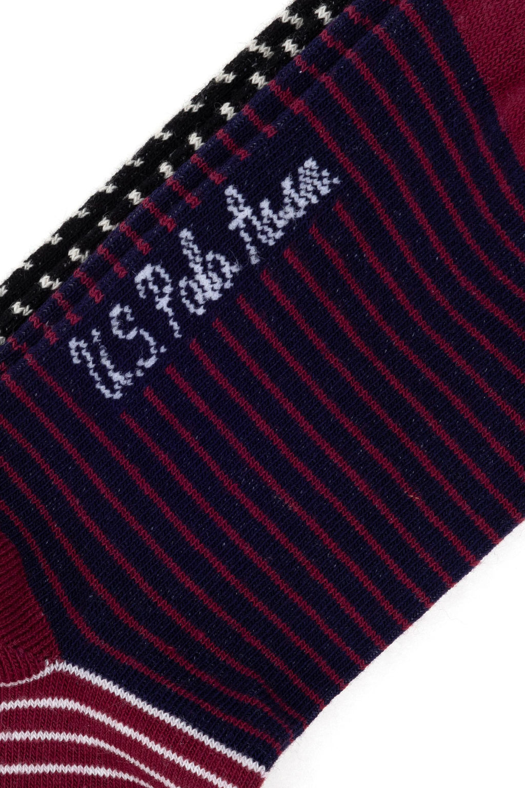 Женские носки бордового цвета Неожиданная скидка в корзине - U.s. polo assn фото 3