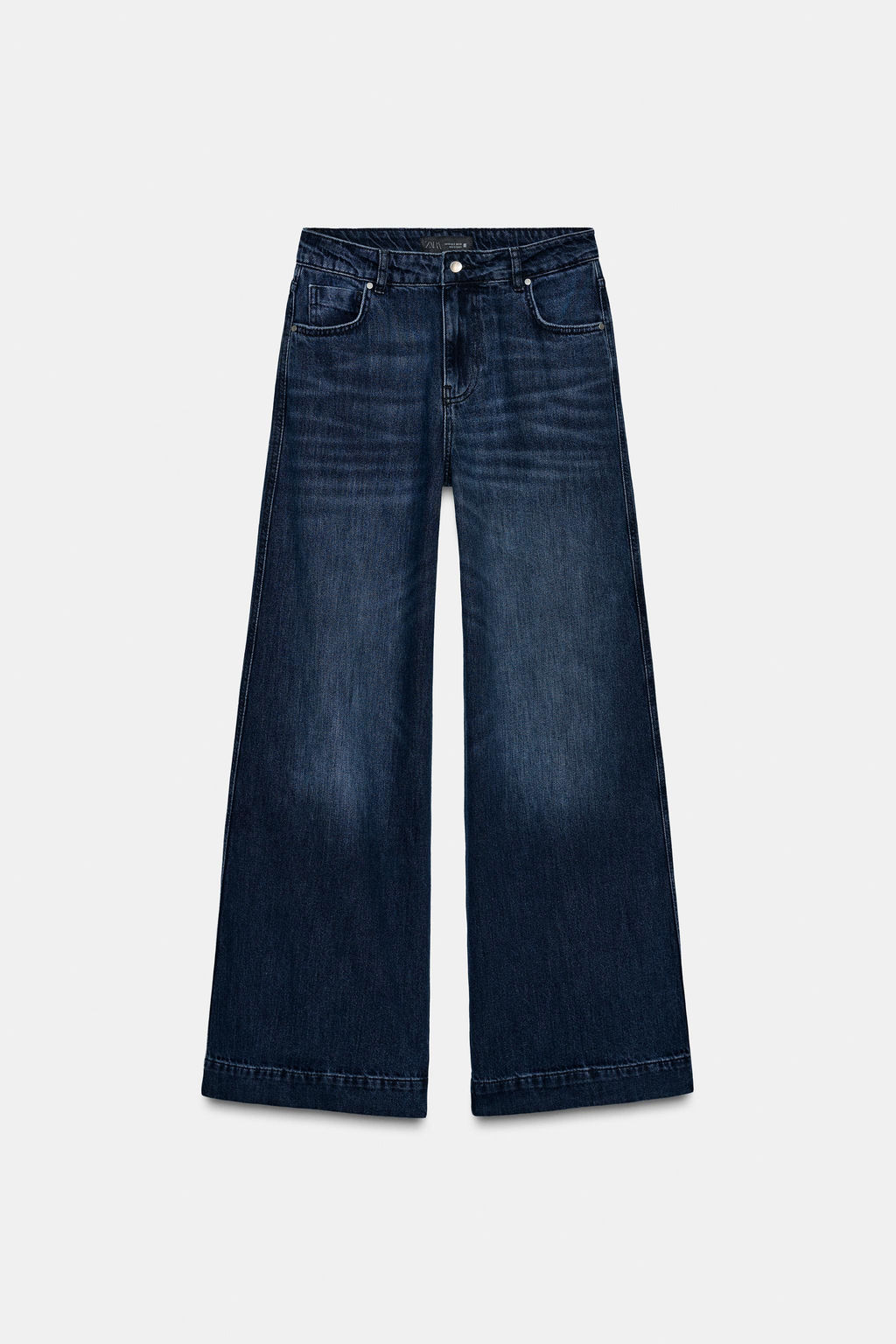 Z1975 LOOSE WIDE-LEG HIGH-WAIST JEANS - Zara фото 18