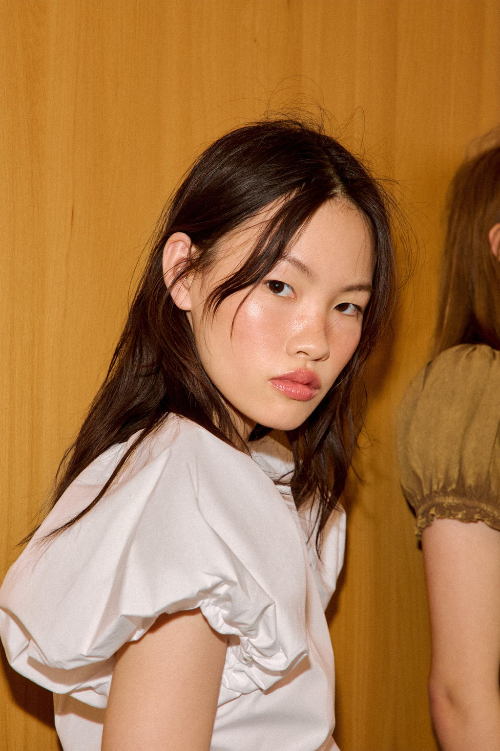 TOP POPEL?N MANGA GLOBO / Blanco - Zara фото 4