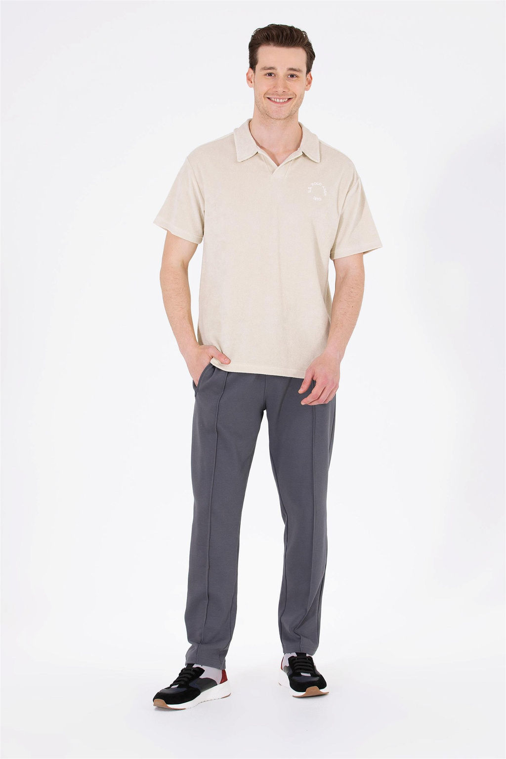 U. S. Polo Assn Мужская футболка Stone Comfort с воротником-поло - U.s. polo assn фото 11