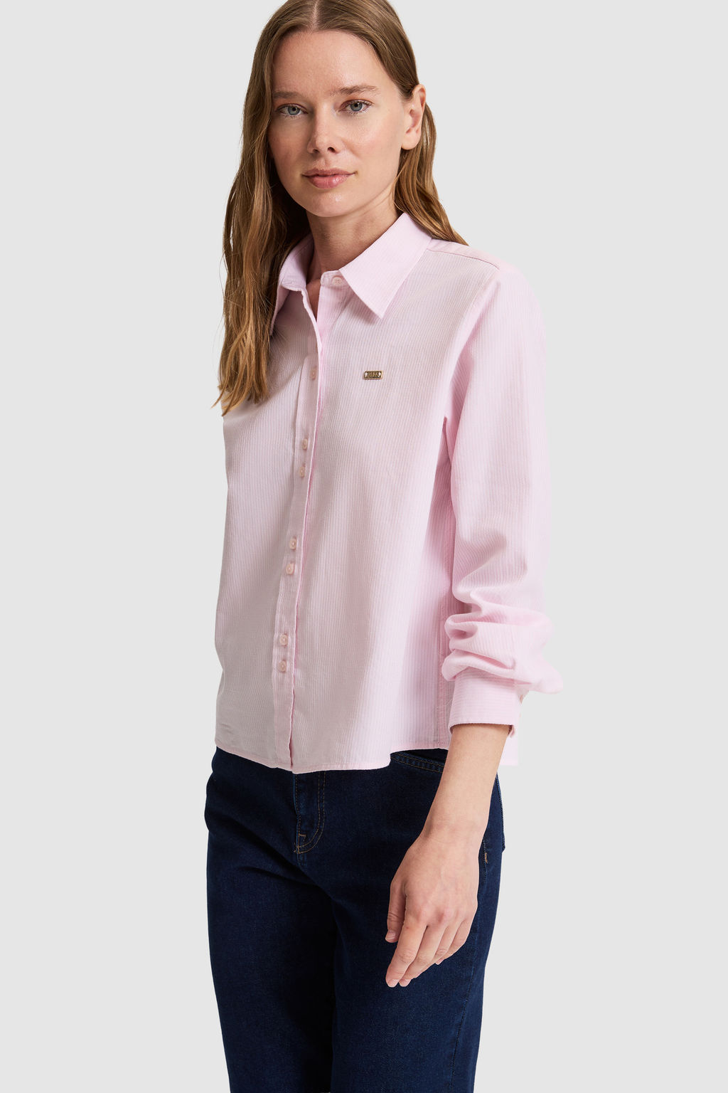 Kad_n A__k Pembe Uzun Kollu G_mlek - U.s. polo assn фото 3