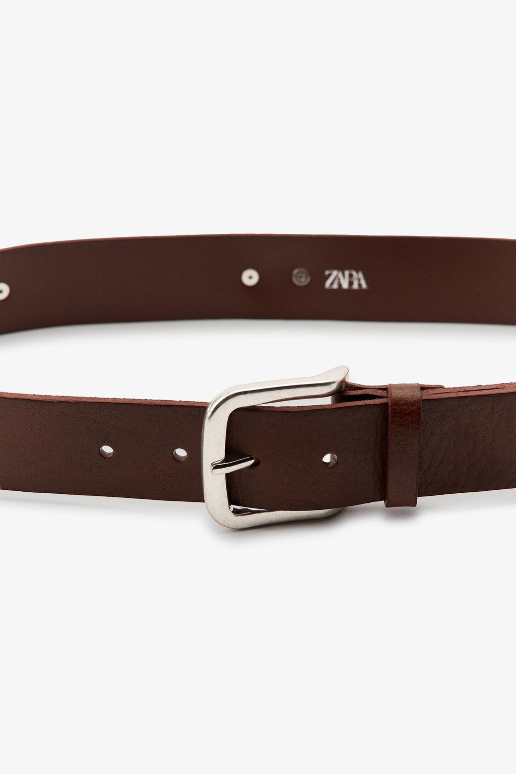 LEATHER HEART STUD BELT - Zara фото 6
