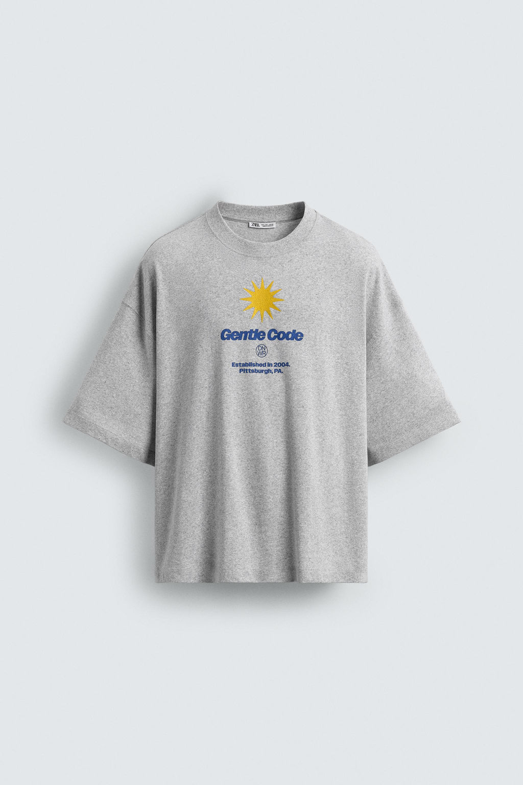 SUN CONTRAST PRINT T-SHIRT - Zara фото 7