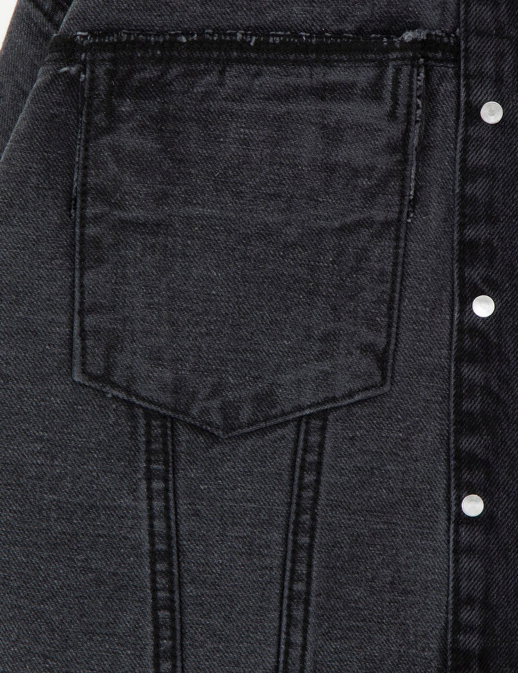 Antrasit Crop Top Jean Ceket - Pierre cardin фото 6