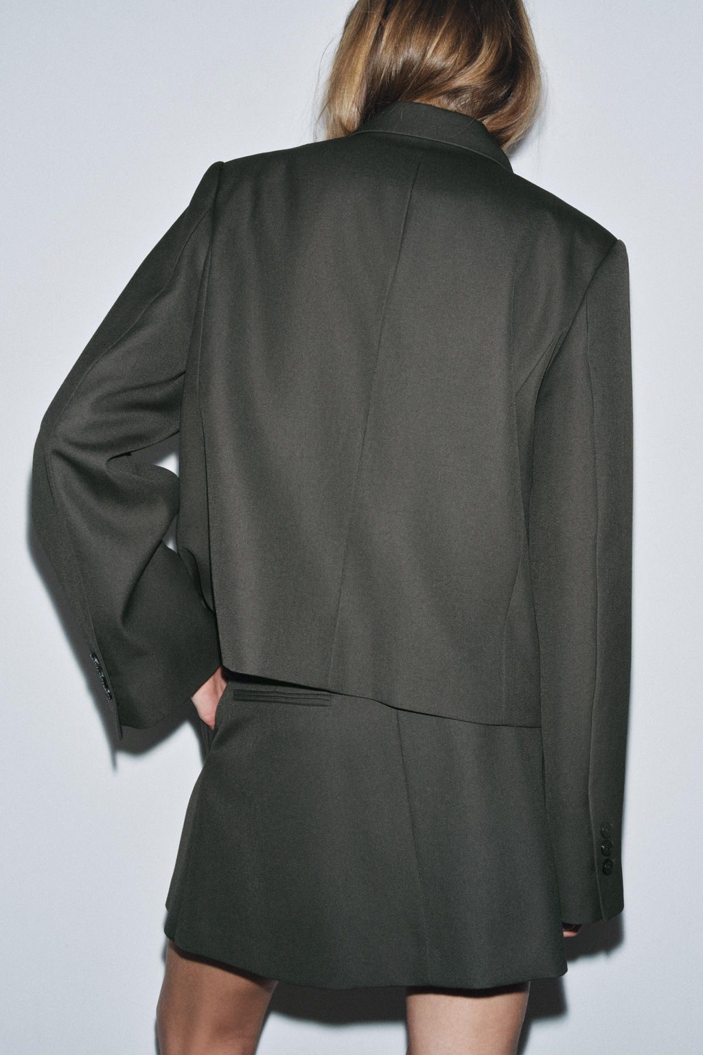 ZW COLLECTION STRAIGHT BLAZER - Zara фото 3