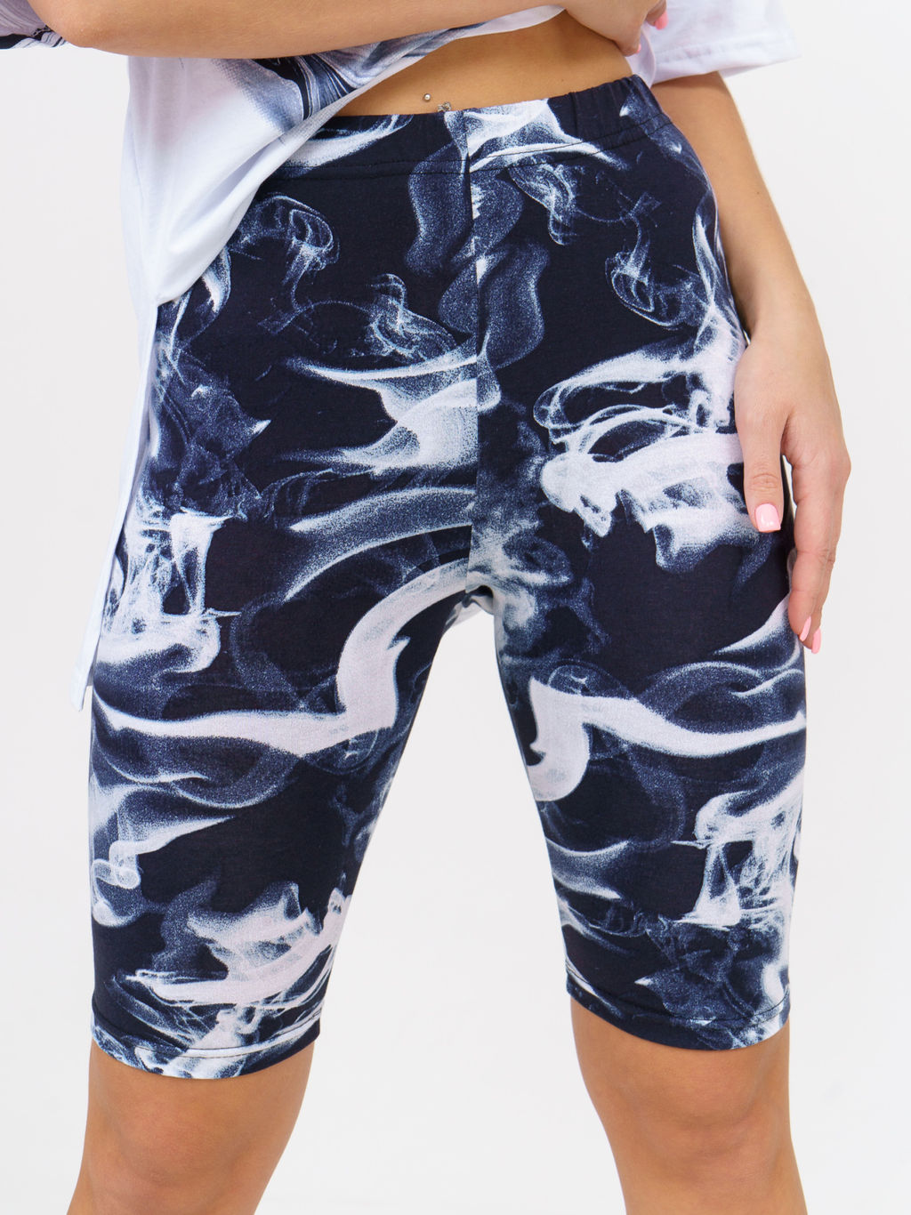 910 Костюм "белый/черный"