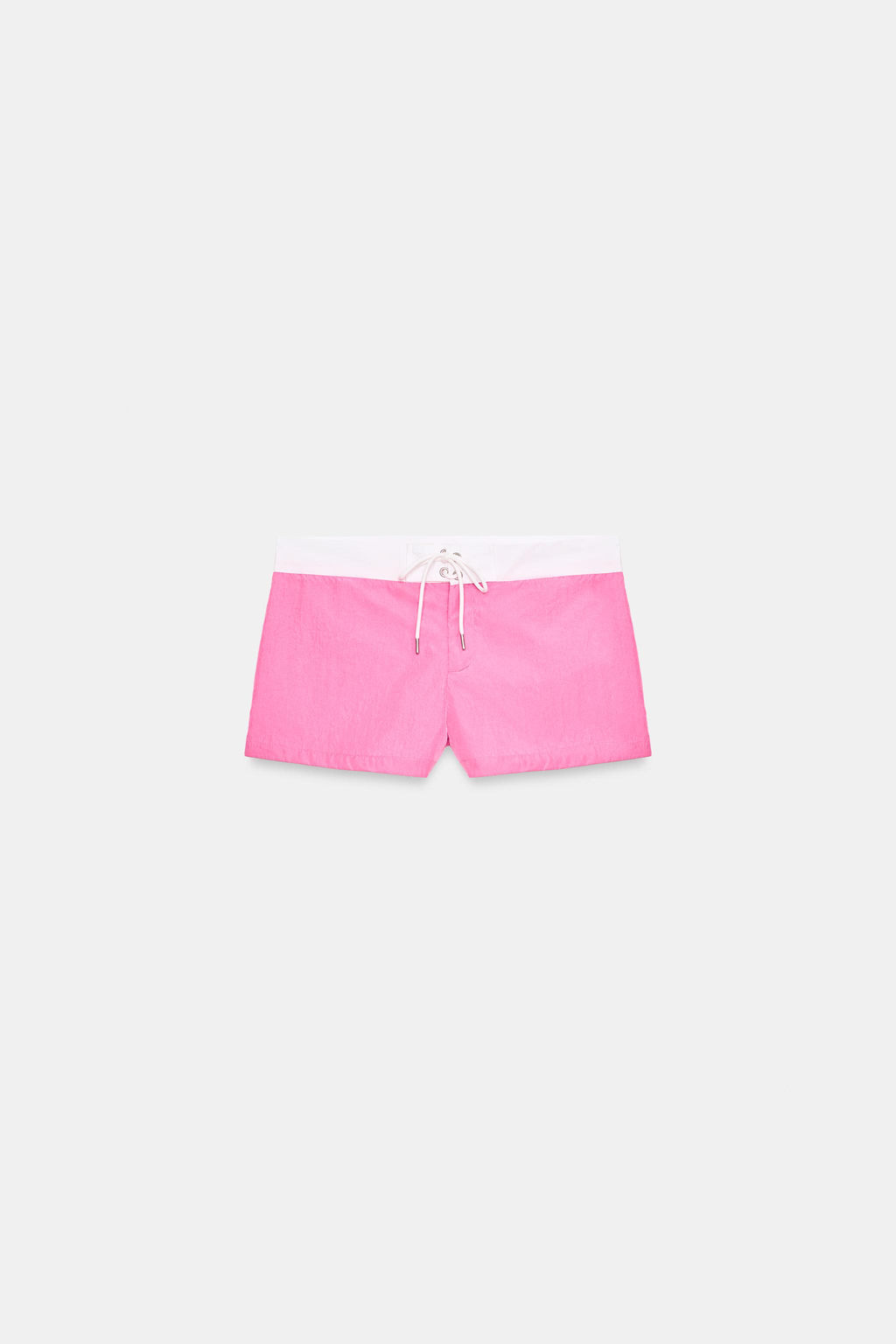 SHORTS NYLON CORDONES / Rosa - Zara фото 4