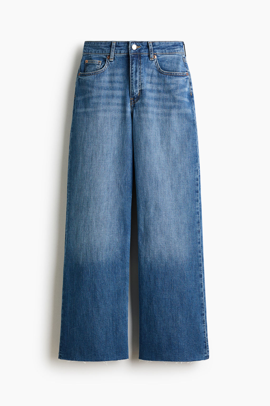 Wide High Waist Jeans - H&m фото 10