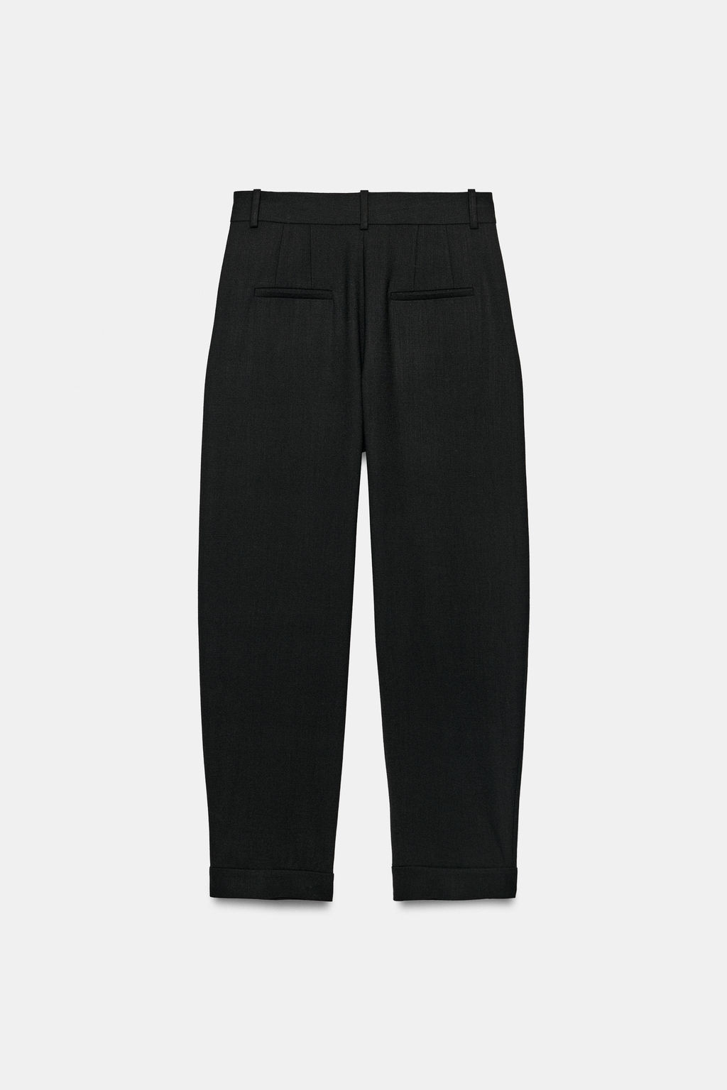 PANTAL?N PINZAS TRABILLAS ZW COLLECTION / Negro - Zara фото 3