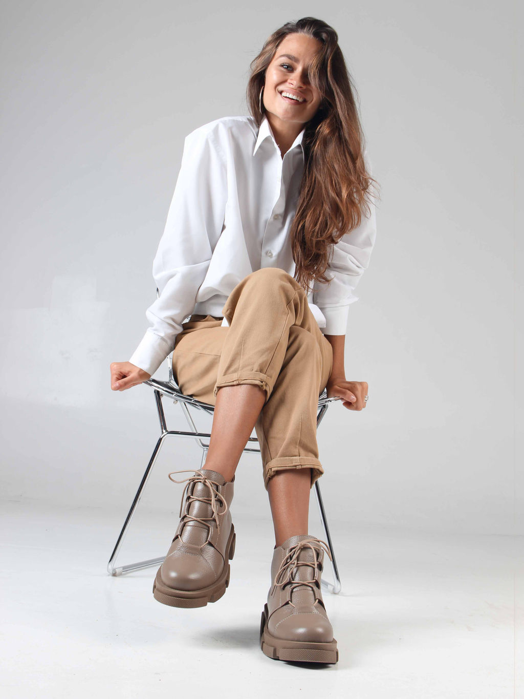 Ботинки 218.21074be. cocoa flotter/Байка