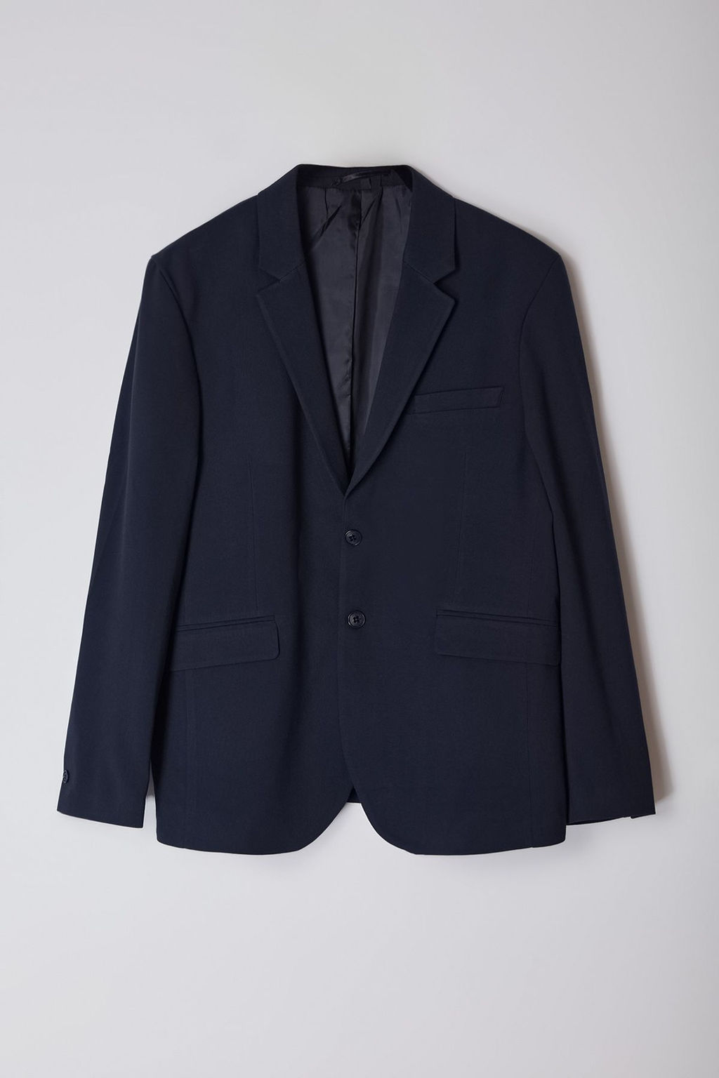 TRENDYOL MAN Lacivert Regular Fit Dusuk Omuz Genis Kal?p Dokuma Klasik Blazer Ceket TMNAW25BC00002 - Trendyolmilla фото 7