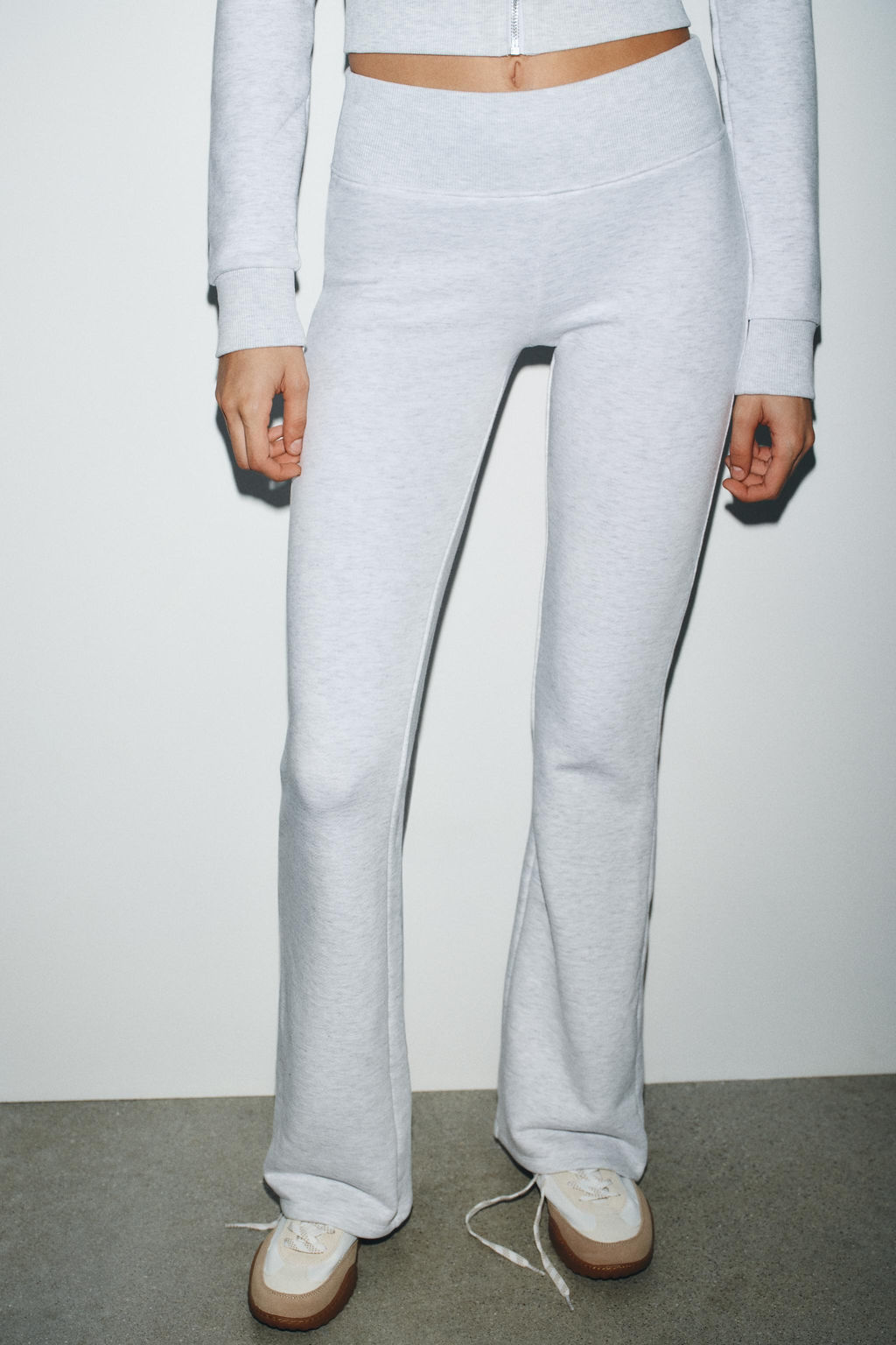 FLARE FLEECE TROUSERS - Zara фото 2