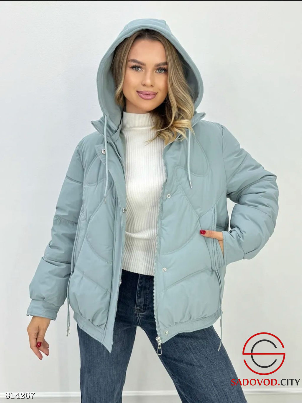 Женская куртка с капюшоном - Bruno фото 8