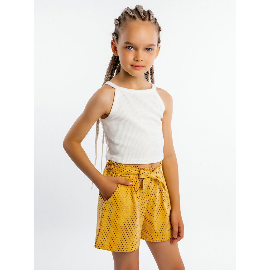 Комплект топ рибана, шорты пике 7002900101 - Youlala фото 4