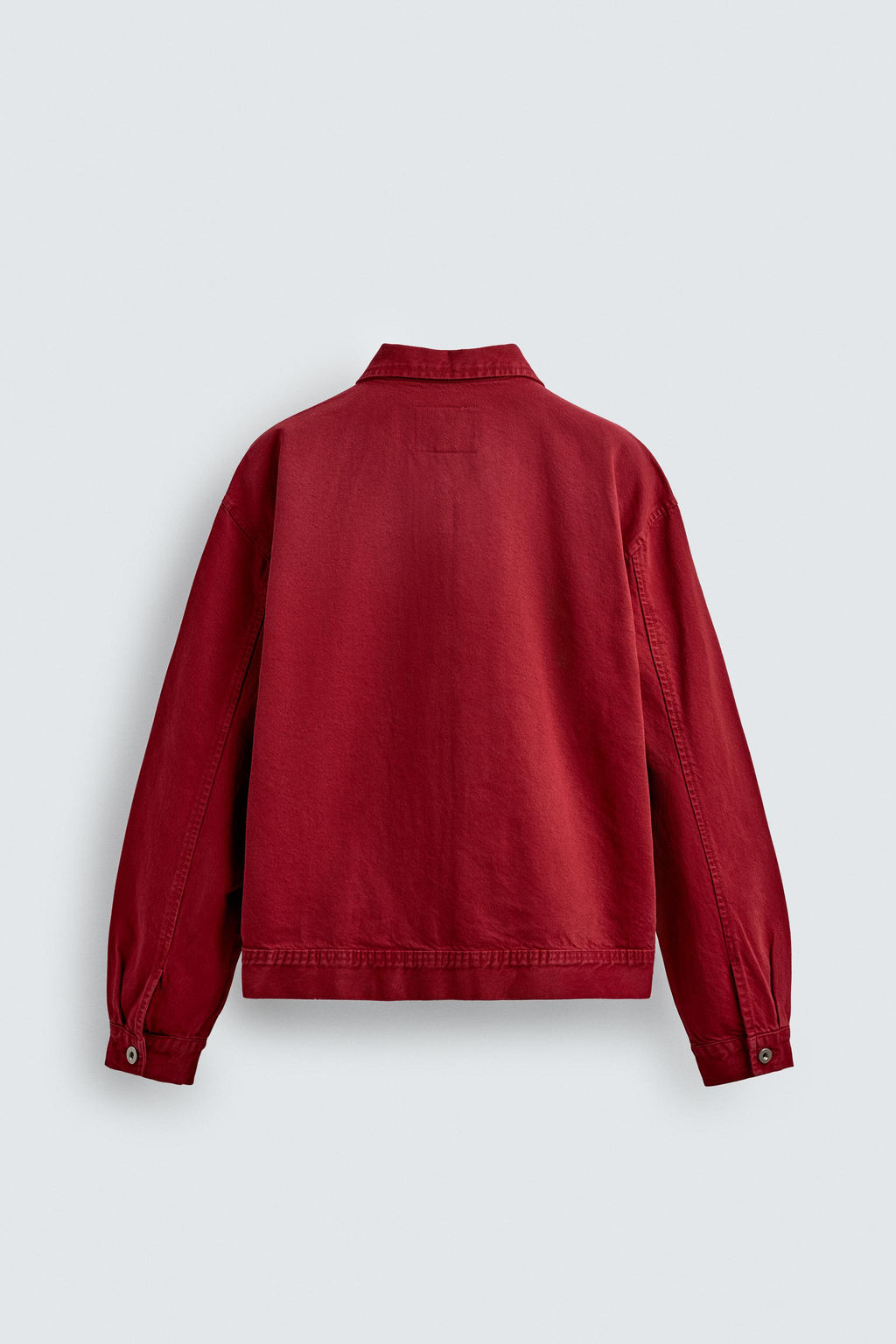 RELAXED FIT DENIM JACKET - Zara фото 9