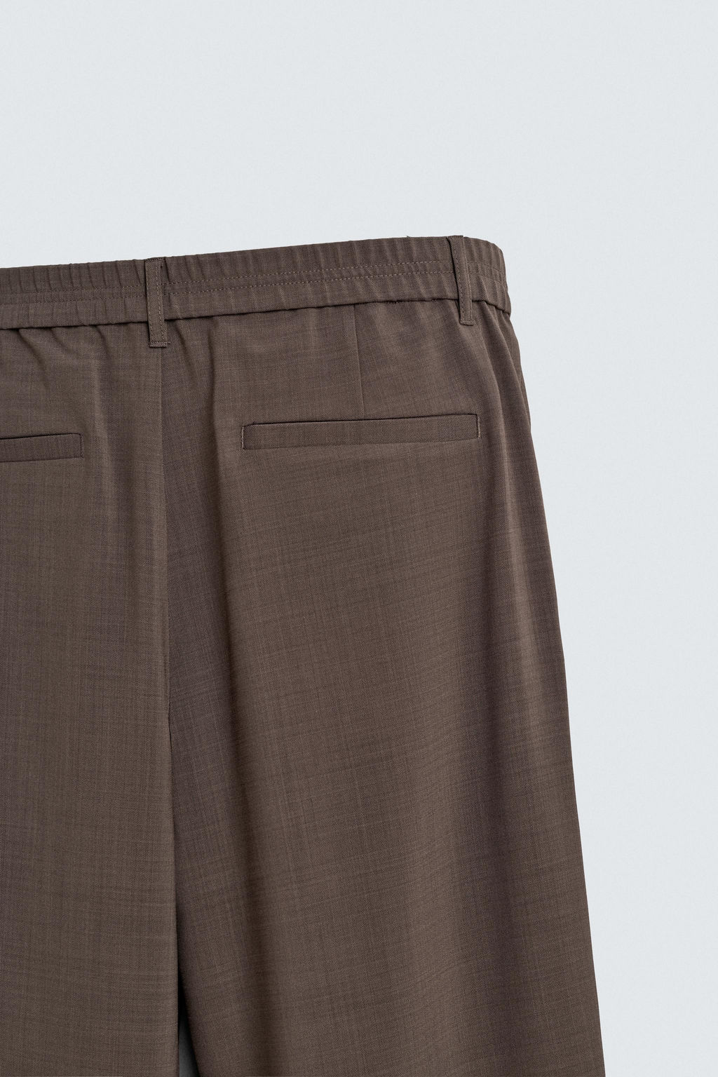 PANTAL?N FLUIDO RELAXED FIT / Gris claro - Zara фото 9