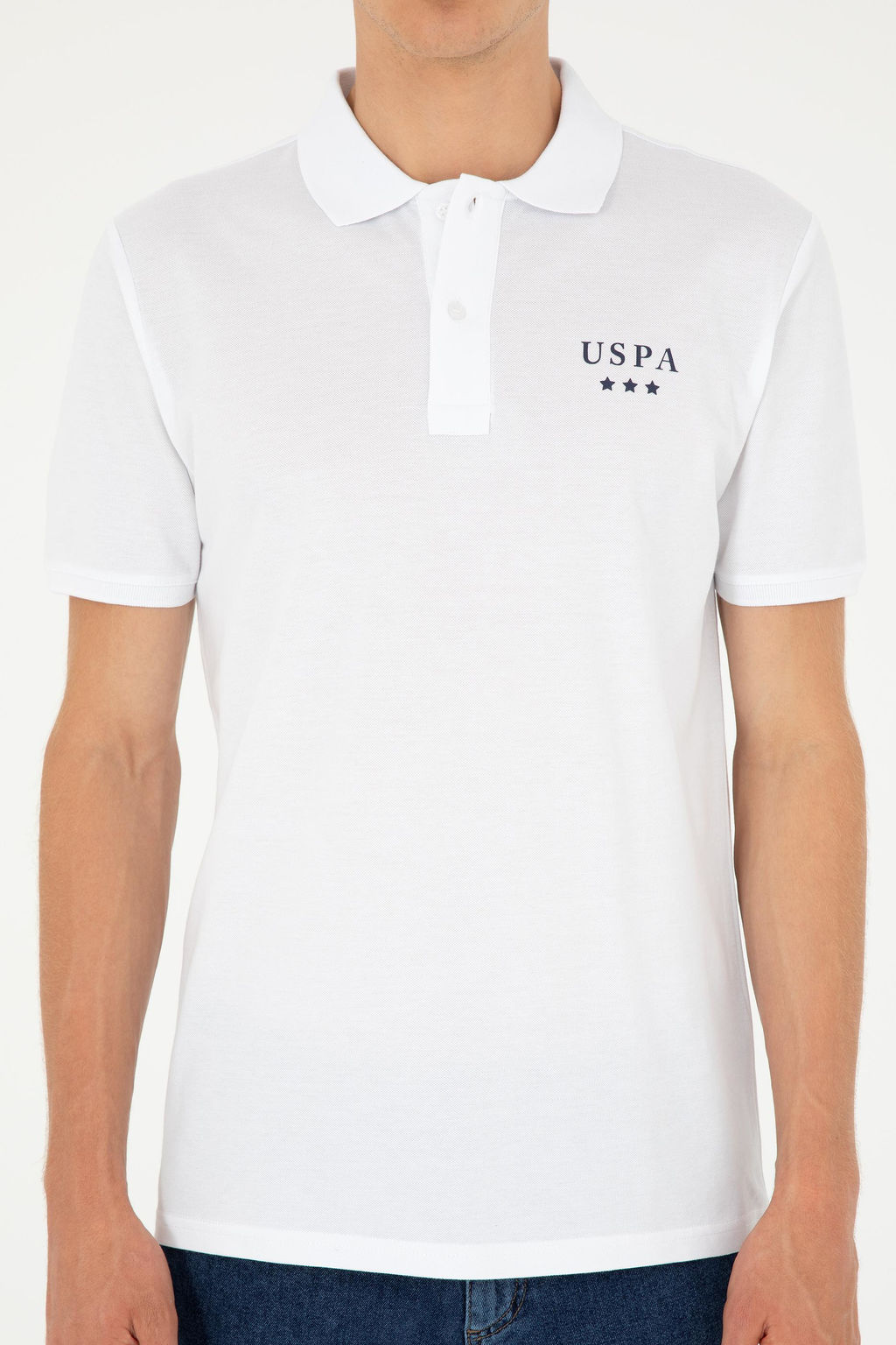 Футболка U.S. Polo Assn белая хлопок  фото 6