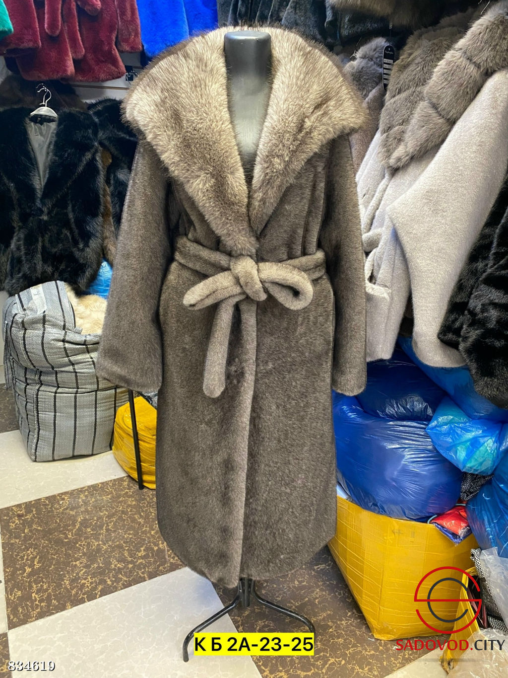 Эко-шуба с искусственным мехом - Bruno фото 2