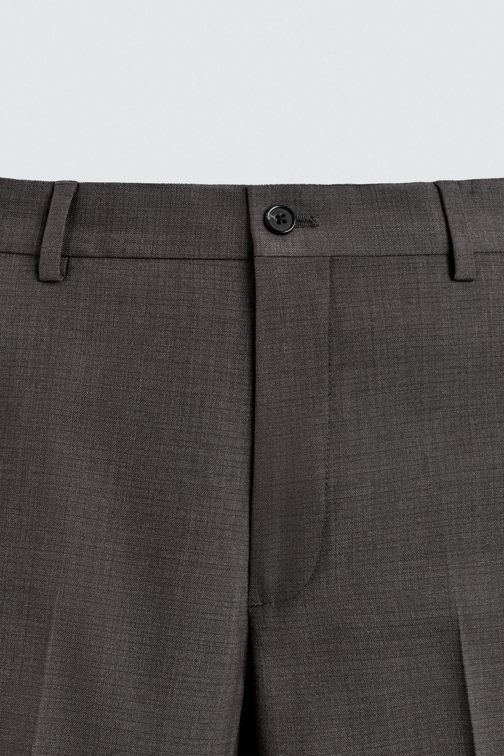 PANTAL?N TRAJE ESTRUCTURA / Marr?n - Zara фото 7