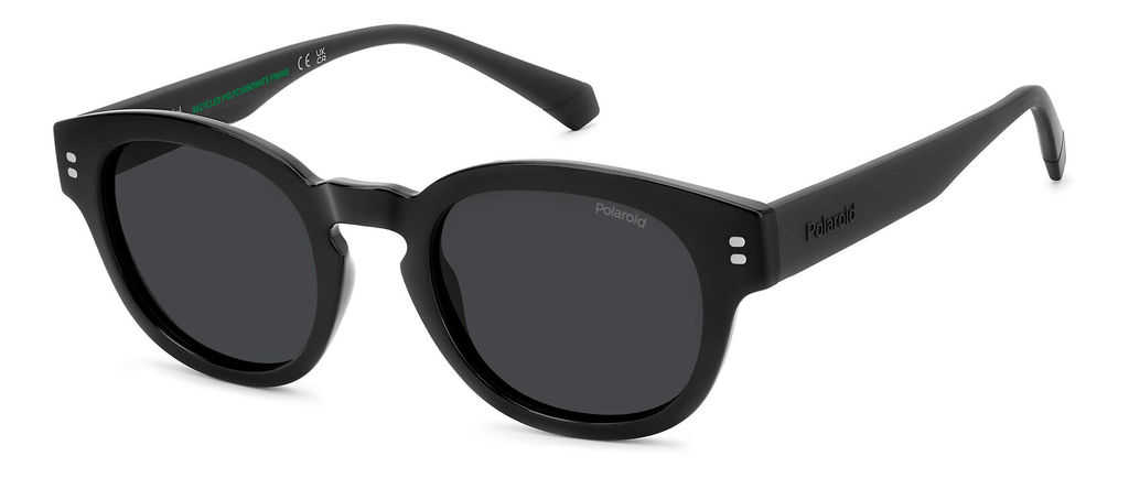 Солнцезащитные очки Polaroid Kids PLD 8072/S Чёрный, детские