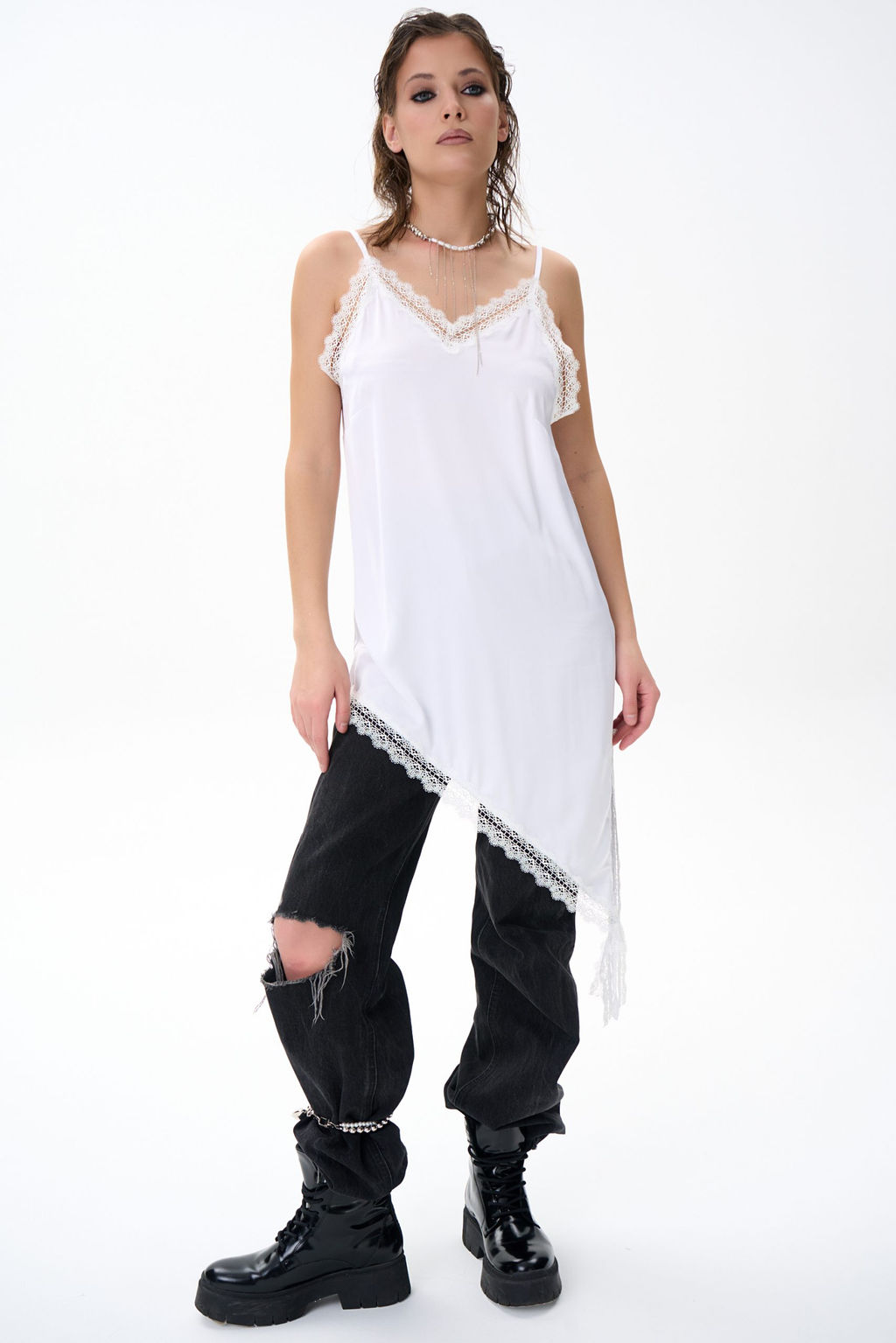 Топ Эли (белый) - Эльза фото 2