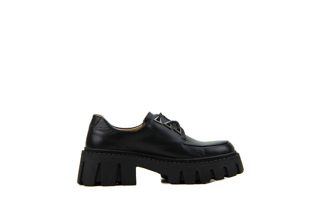 Туфли полуботинки EDART 202.чанки bl. black фото 4