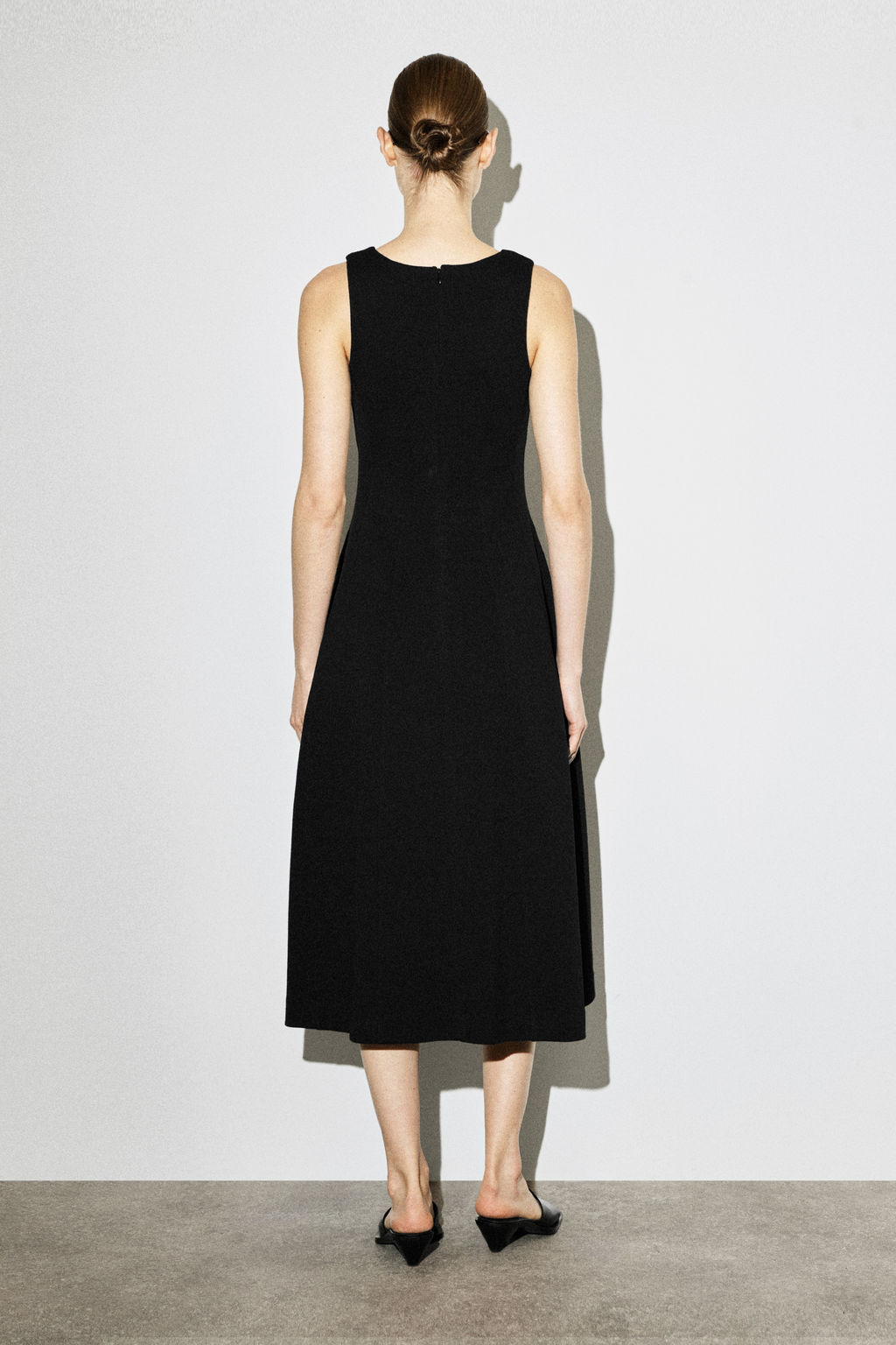 VESTIDO MIDI ESCULPIDO DE ALGOD?N - H&m фото 7