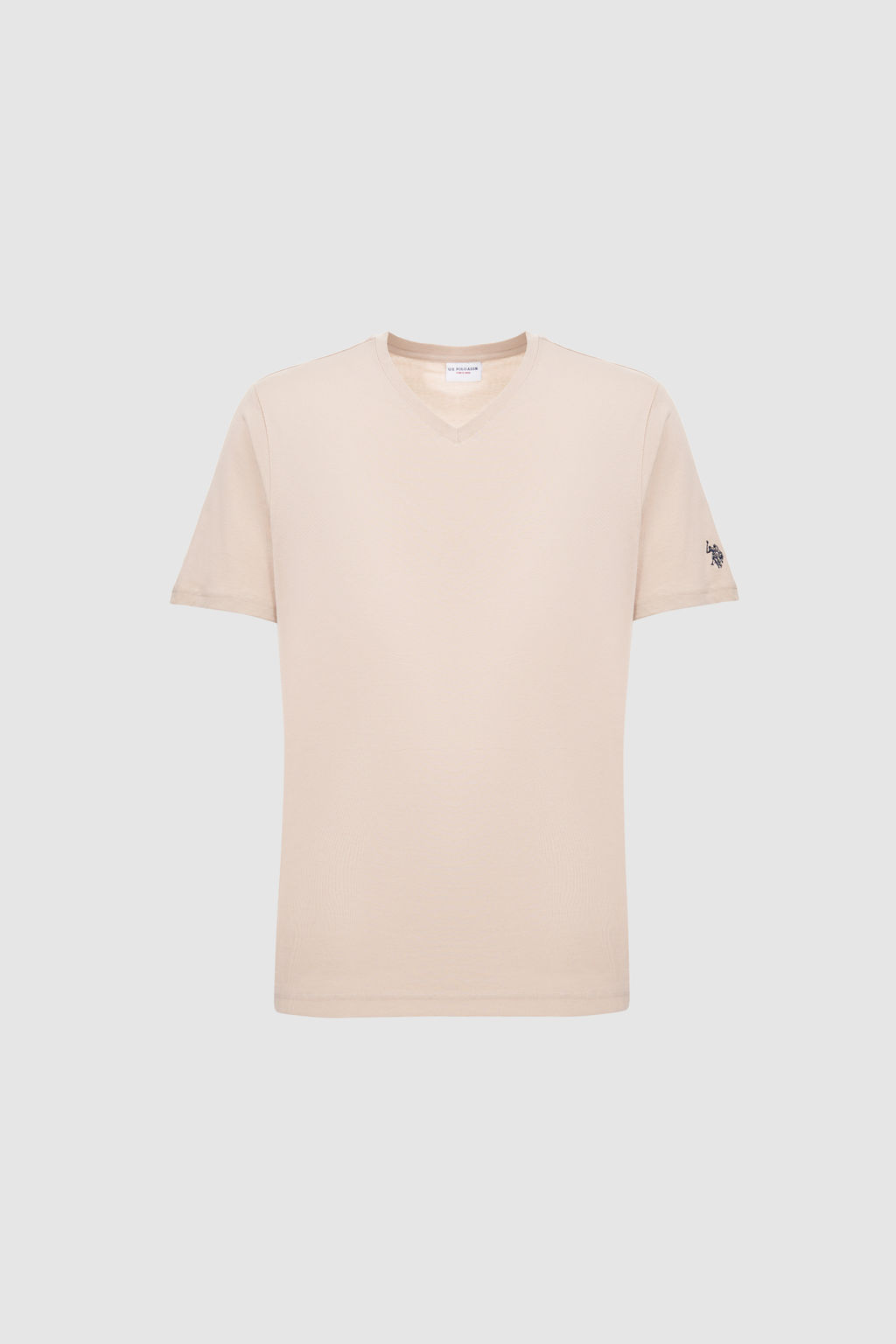 Erkek Regular Fit V Yaka Ta_ Basic Ti__rt - U.s. polo assn фото 5
