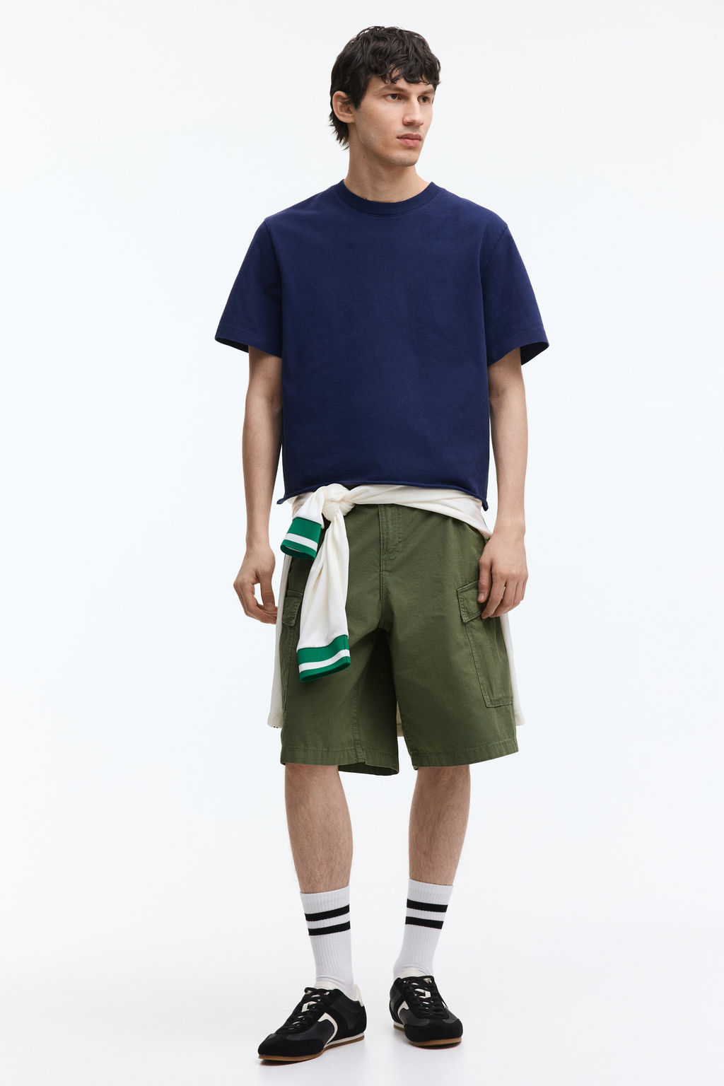 Bermudas cargo de algod?n Loose Fit - H&m фото 4