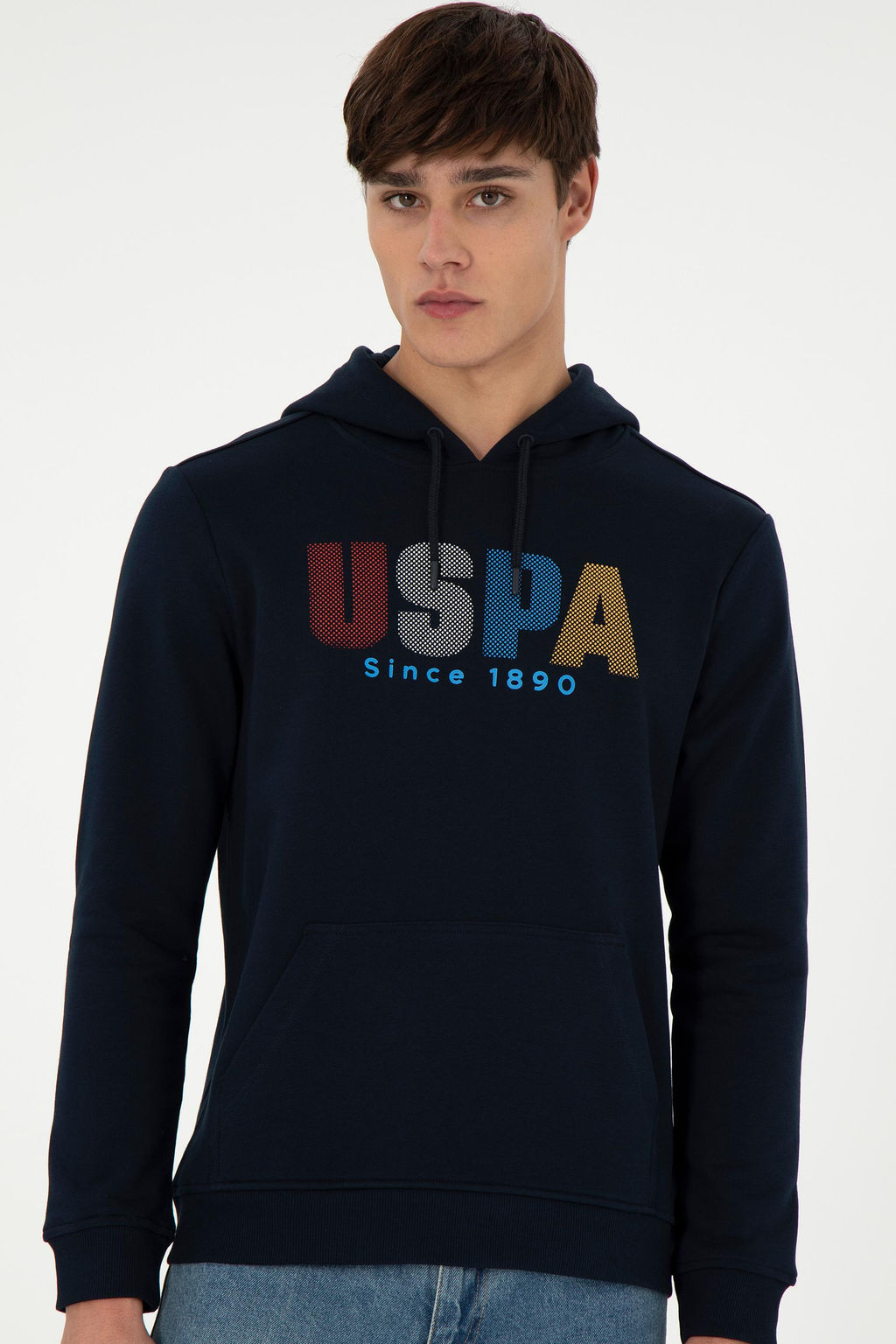 Мужской темно-синий свитшот Неожиданная скидка в корзине - U.s. polo assn фото 3