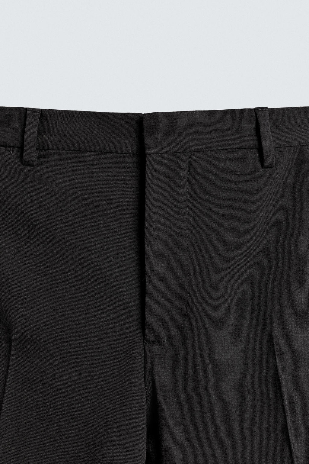 WOOL BLEND TUXEDO SUIT TROUSERS - Zara фото 9