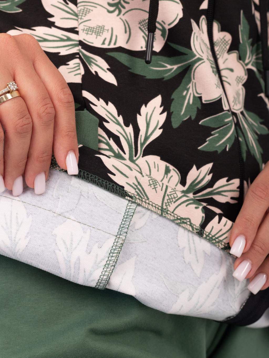 Костюм женский футер с лайкрой "ДОРИС" ОЛИВА