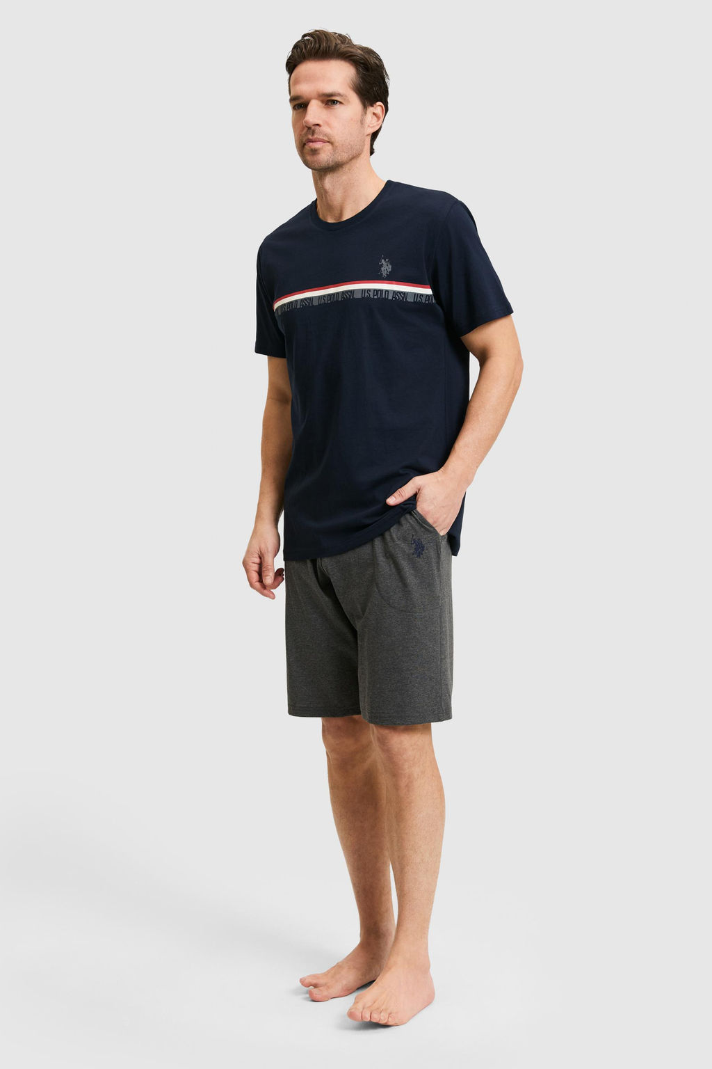 Erkek Lacivert Pijama Tak_m_